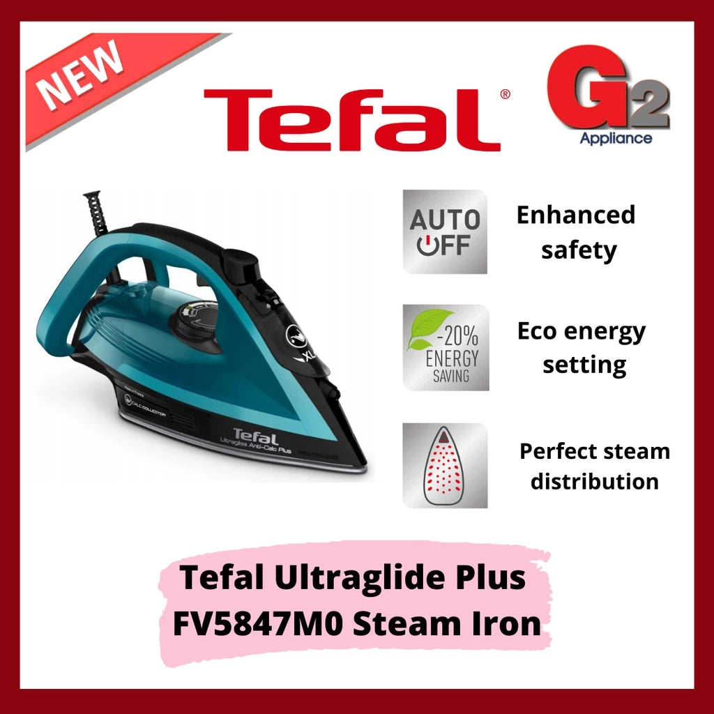 Tefal Ultraglide Plus Steam Iron (FV5847)