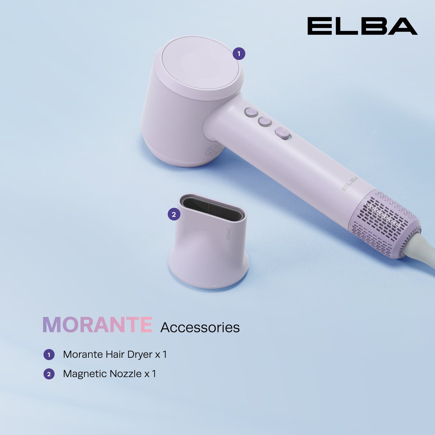 Elba Hair Dryer EHD-Q4643D (PP)