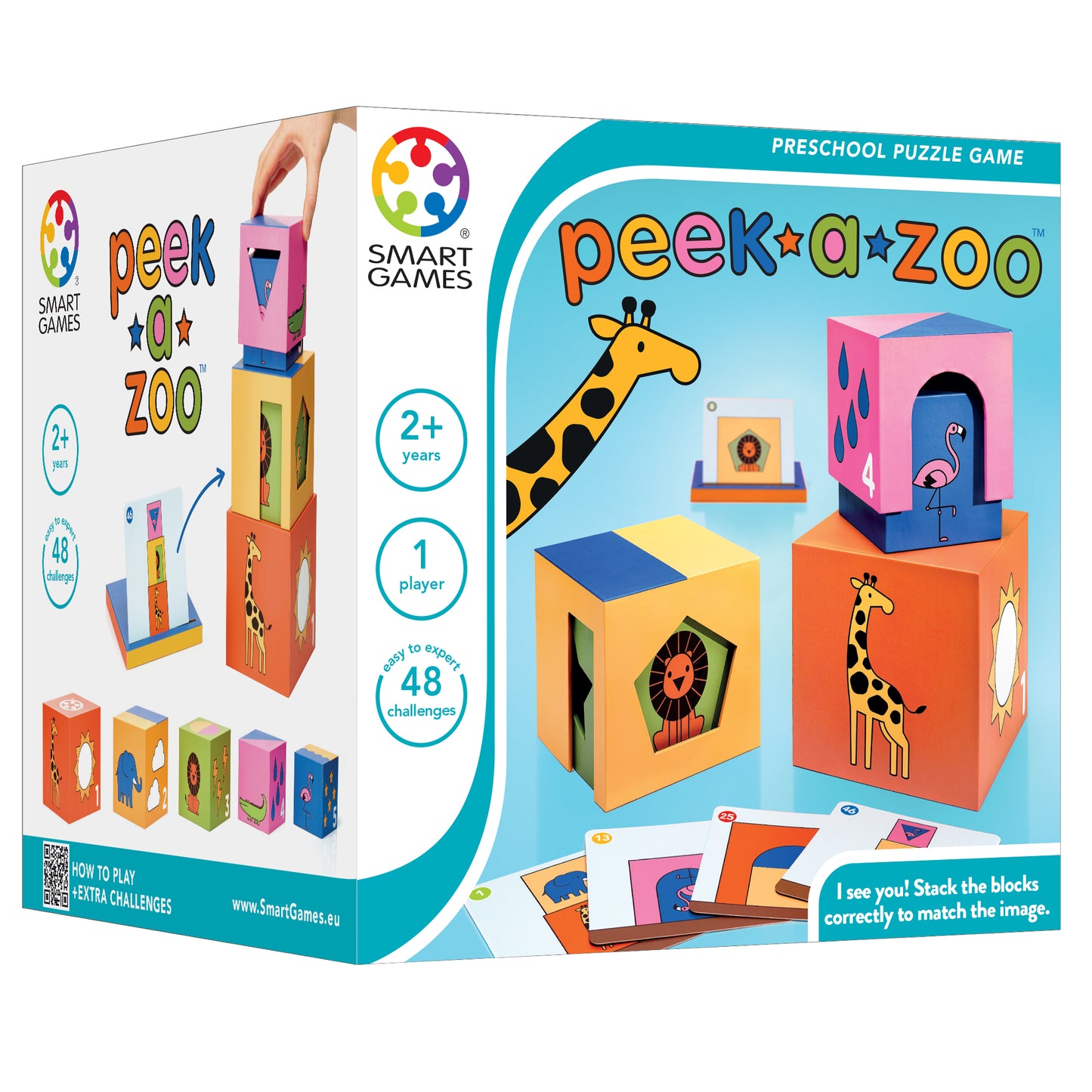 SmartGames: Peek A Zoo (2+ Above Years Old)
