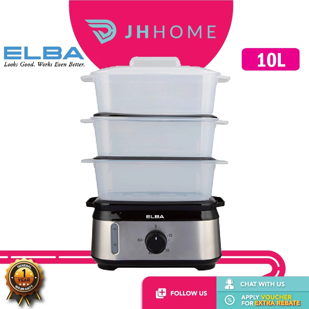 Elba Food Steamer - Efs-M1038(Ss)