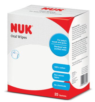 NUK Oral Wipes (25pcs/Box)