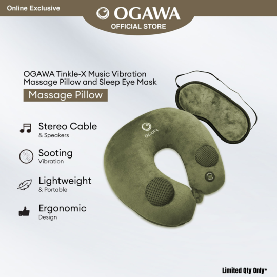 Tinkle-X Music Massage Pillow (Green)