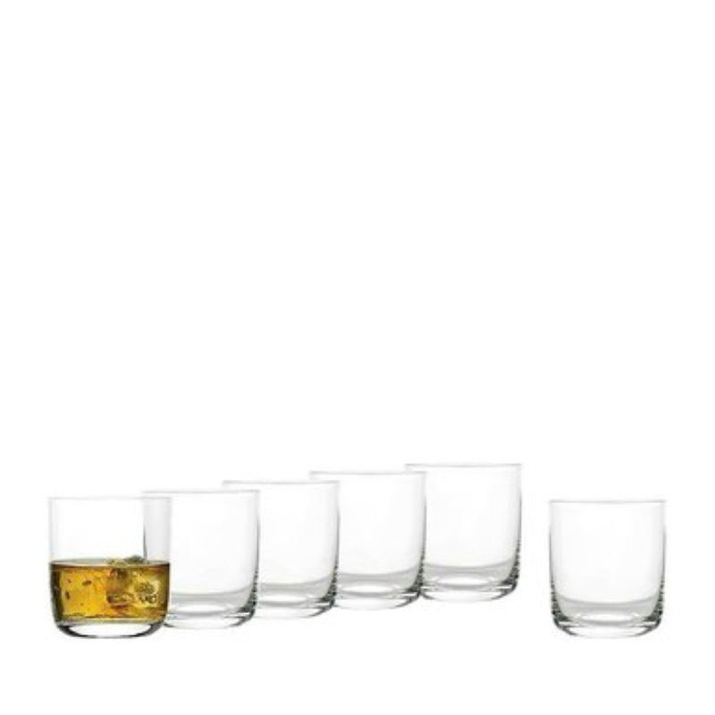 Ecology Dof 370Ml Set 6, European Made Crystalline Glass
