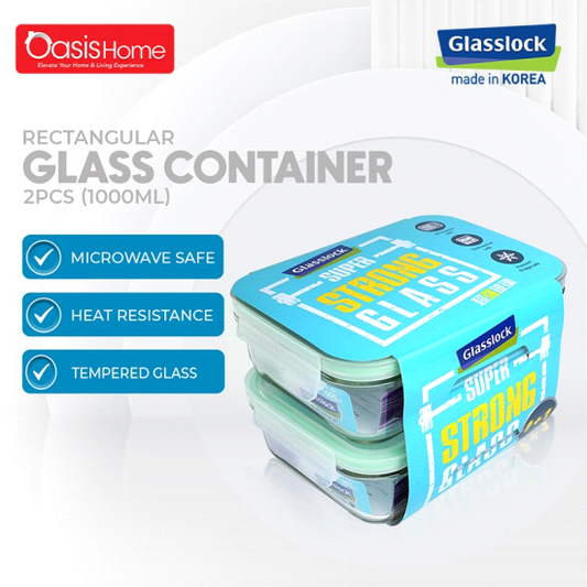 Glasslock Container 2Pcs