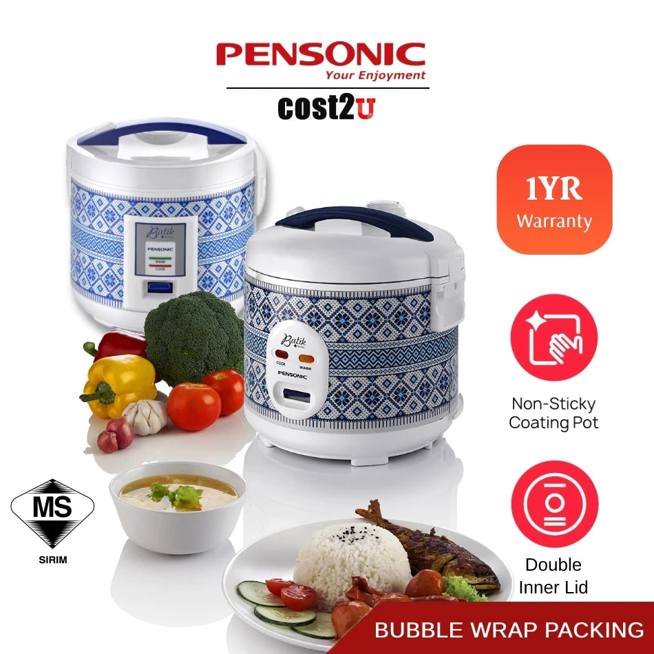 Pensonic Batik Series Rice Cooker