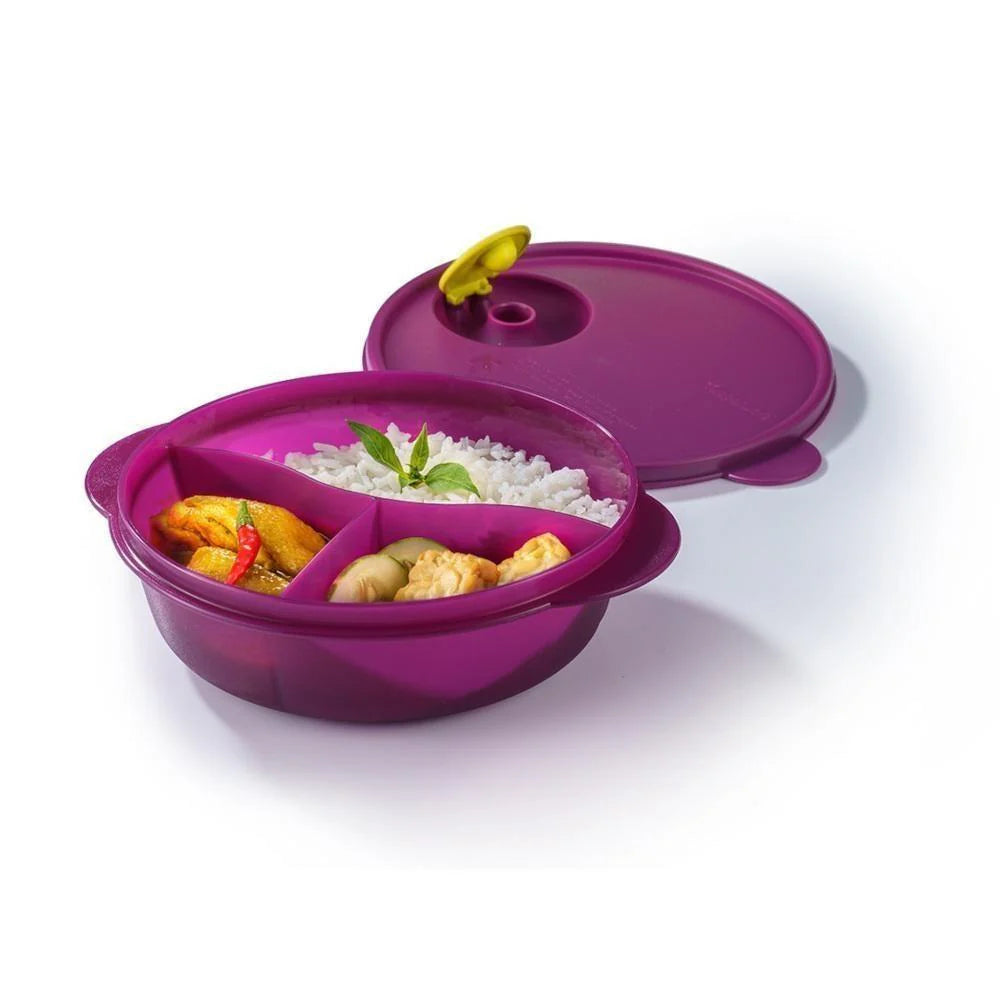 Tupperware CrystalWave Divided Dish (1) 900ml