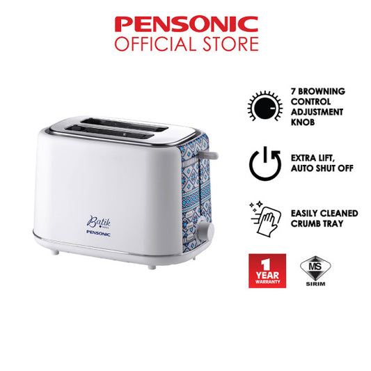 Pensonic Batik Series 2-Slice Toaster PT-930